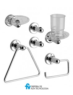 Kit 6 accesorios para baño FV Allegro 179.06/15