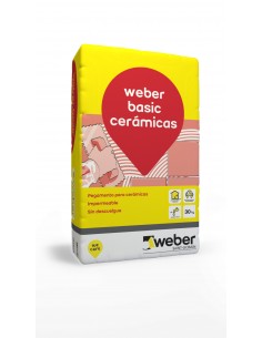 Weber.col Basic, Pegamento P/ceramico X 30 Kg.