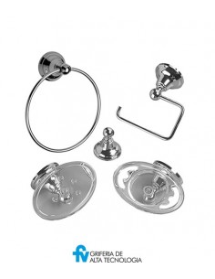 Kit 5 accesorios para baño FV Newport
