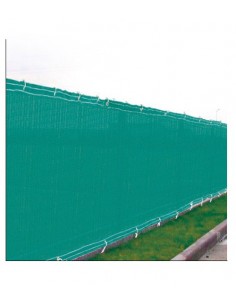 Rafia cubrecerco verde con ojal 1.50 x 50 m