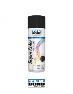 Pintura en aerosol uso general TEK BOND color negro mate