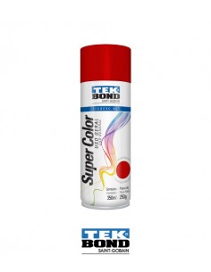 Pintura en aerosol uso general TEK BOND color rojo