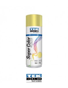 Pintura en aerosol metálica TEK BOND color dorado
