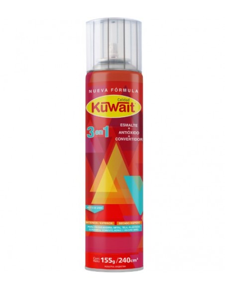 Pintura en aerosol uso general KUWAIT color gris espacial