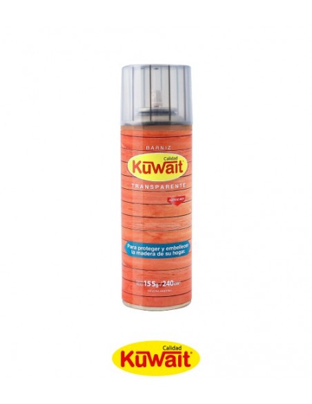 Barniz en aerosol KUWAIT transparente
