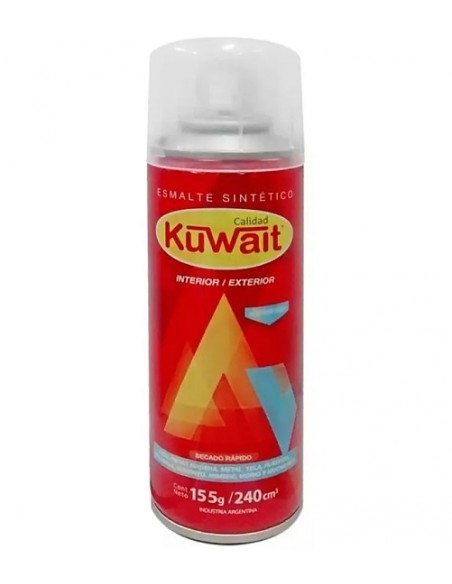 Pint.aerosol Alta Temp. Aluminio 240 Cc/155 Gr. "kuwait" *6*