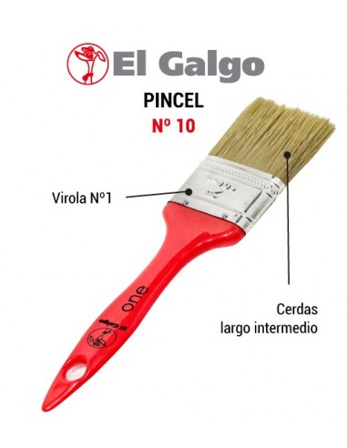 acantilado celos símbolo Pincel virola 1 EL GALGO N° 10 - www.deplano.com.ar
