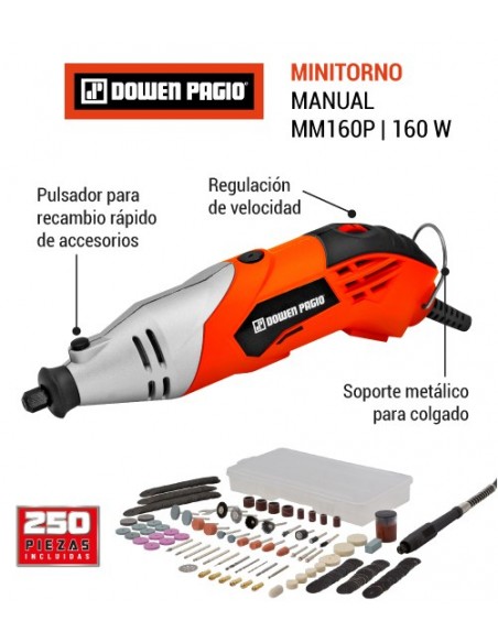Minitorno eléctrico DOWEN PAGIO MM160P