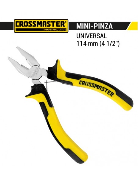 Mini-pinza universal 4 1/2" CROSSMASTER