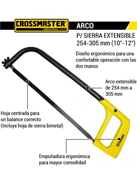 Arco para Sierra Extensible CROSSMASTER 9940054