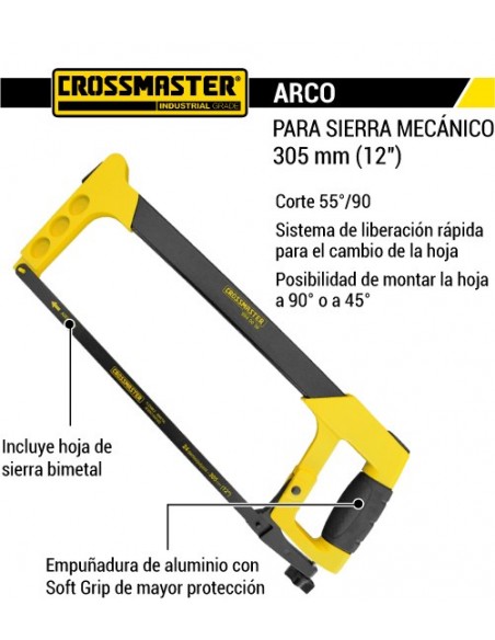 Arco para Sierra Mecánico CROSSMASTER