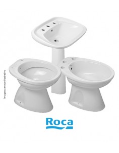 Juego 4 piezas lavatorio grande ROCA Italiana