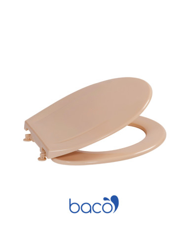 Asiento inodoro beige BACO Universal 4mm